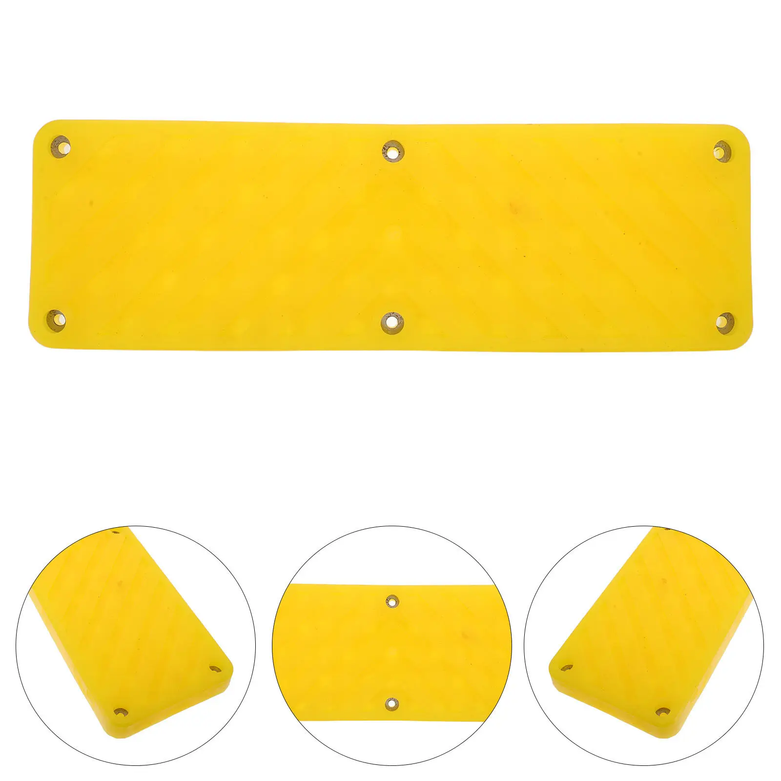 

Tire Changer Rubber Pads Yellow High Elastic Wear-Resistant Auto Machine Guard Stable Support Tire Pressure Tool Demount Mount