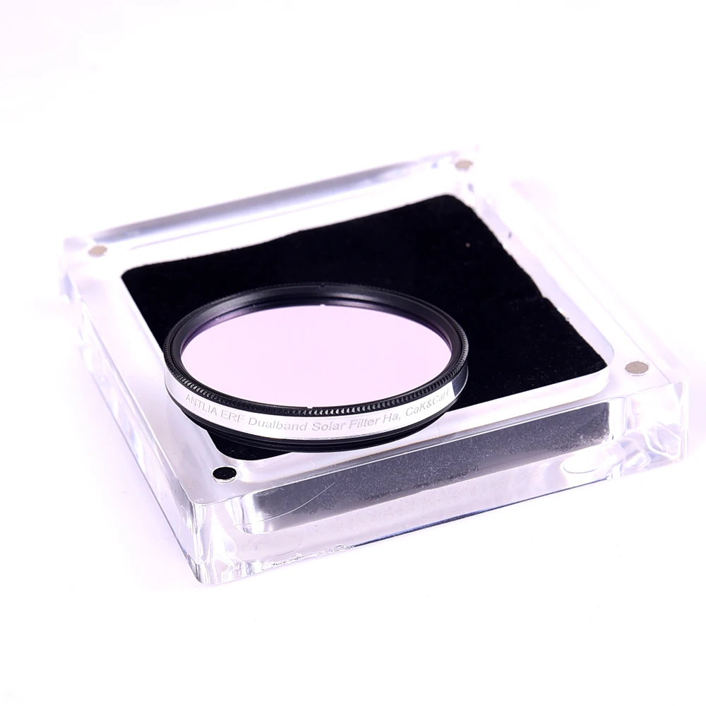 Antlia 2024 2-inch Thickened 3mm Quartz Substrate Erf Dual Channel ERF Ha&CaK/CaH Filter for Astronomical Observing