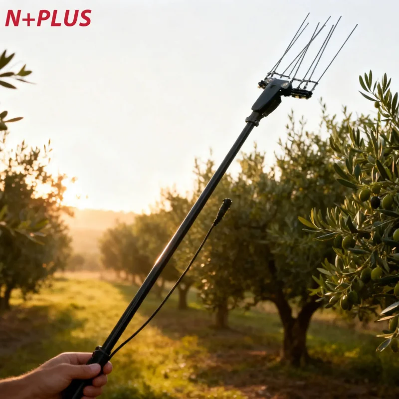 

N+PLUS Brushless Motor Low Noise Portable Agricultural Tool Harvest Easy Handling High-Efficiency Olive Picking Machine