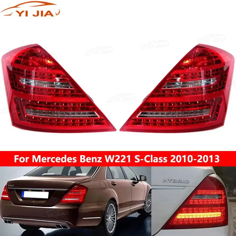 

Tail Light LED Taillight Assembly For Mercedes-Benz W221 S Class 2010 2011 2012 2013 S300 S400 Warning Brake Light Signal Lamp