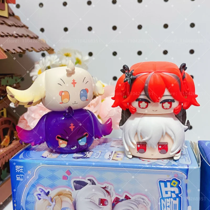 Echte Wuthering Waves Mini Series Blind Box Kawaii Mystery Box Leuke decoratie Anime Figure Collection Leuk speelgoed Kerstcadeau