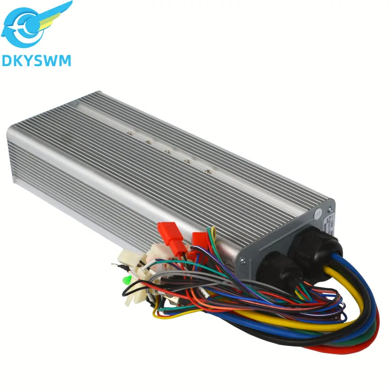 Gemodificeerde Speciale Elektrische Motorfiets Accessoires Scooter Dc Motor 12 Inch 3kw Motor 60v 72v 96V Controller Rem Band Assemblage