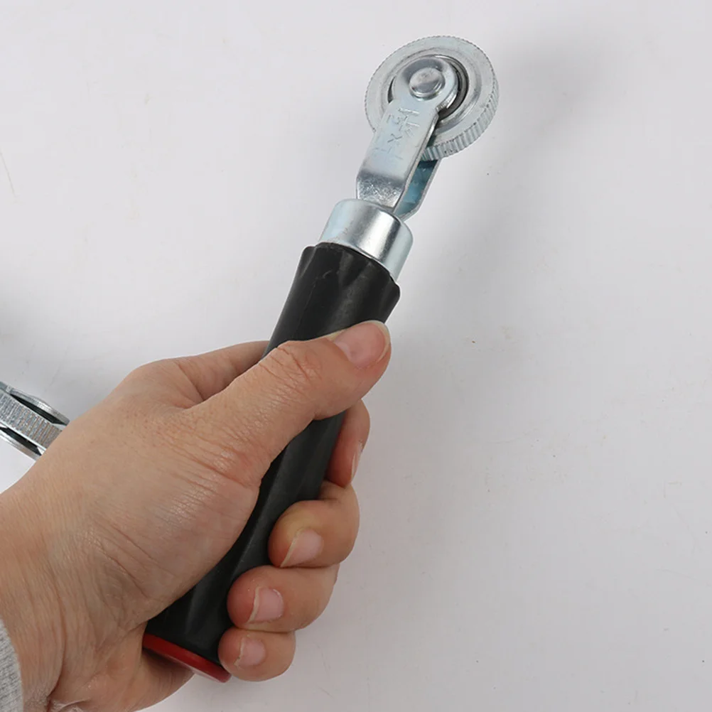 

2Pcs Tire Pressure Roller Bearing Design Durable Wood Plastic Handle for Car Tyre Repair Compaction Tool Motorbike Universal