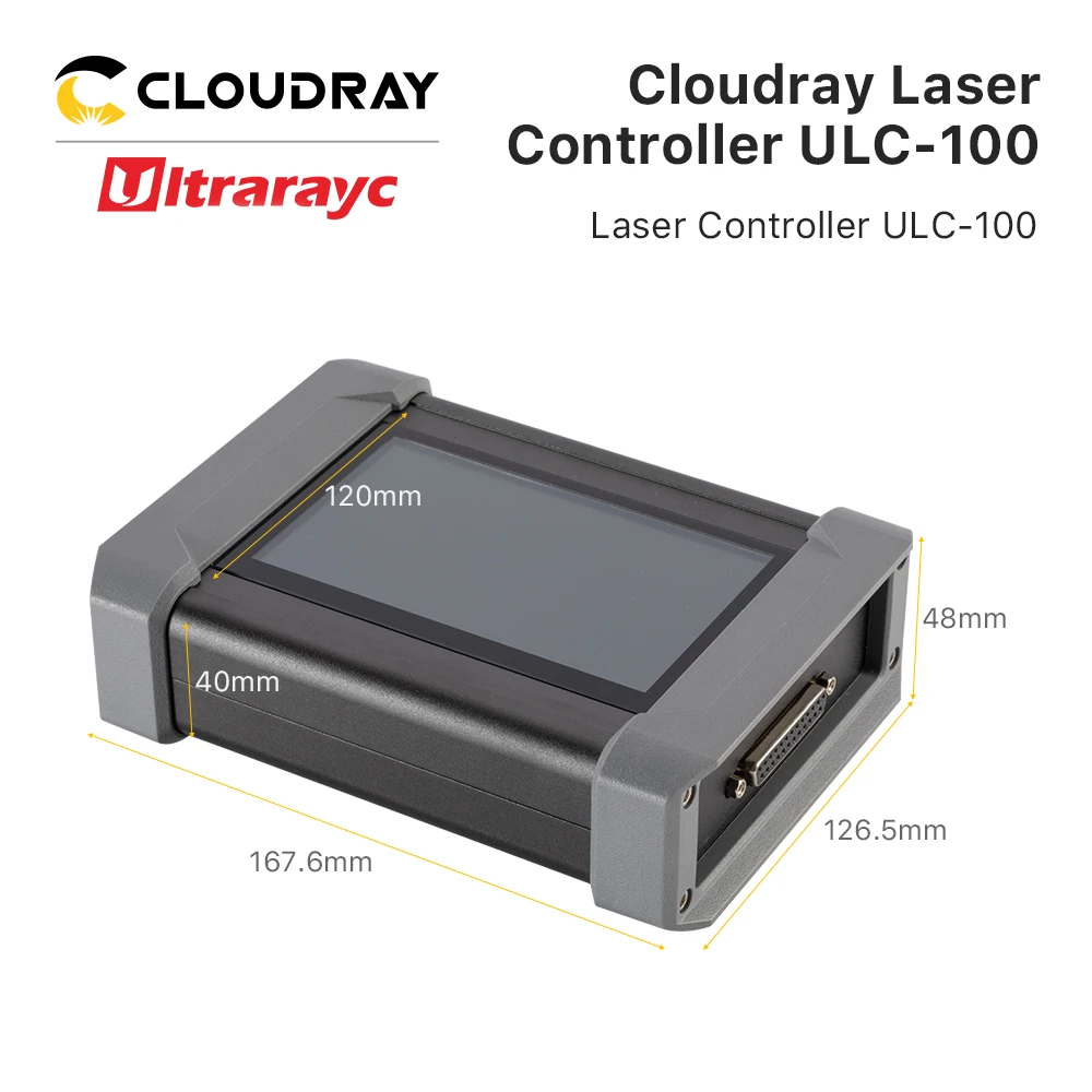 Cloudray ليزر تحكم ULC-100 للكشف عن أي مشاكل واختبار الطاقة بقعة الألياف Co2 ليزر آلة وسم