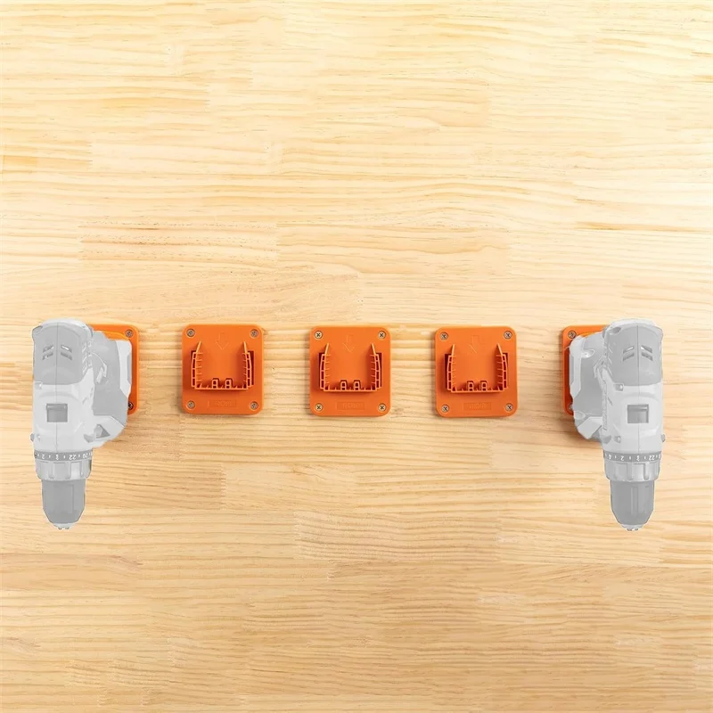 Ridgid 18V 리튬 이온 배터리 드릴 도구 걸이용 5개 도구 홀더 마운트 기계 디스플레이 스탠드용 전동 공구 보관 브래킷