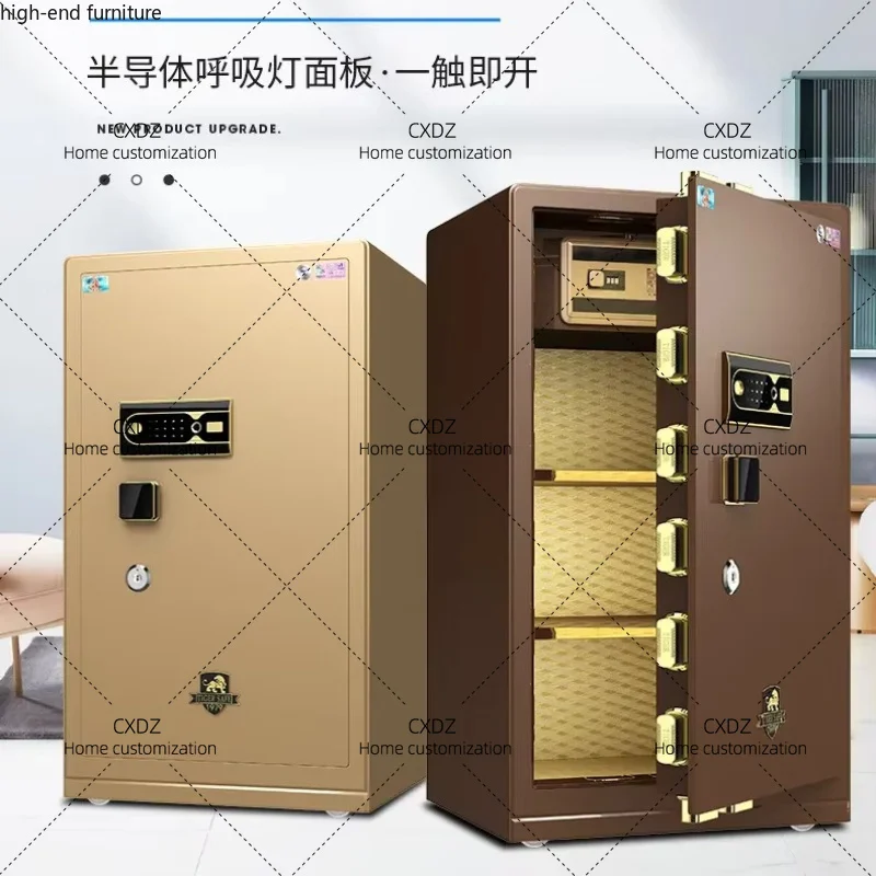 XX Heavy-duty All-steel Large-capacity Office Use Modern Living Room Decoration Safe Household Anti-theft Fingerprint