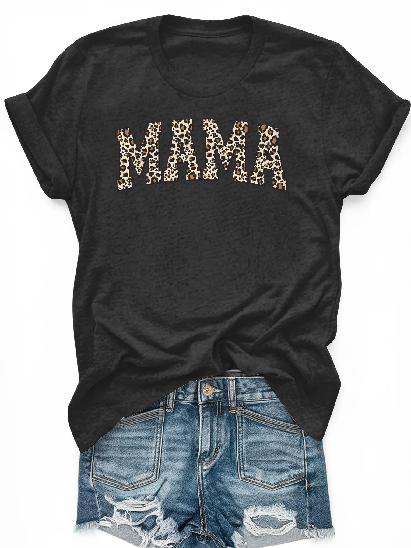 

Women's PLUS-size Printed Short-sleeved T-shirt, Loose and Casual, Soft, Comfortable and Breathable, Outdoor Sports