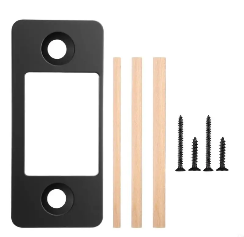 Stainless Steel Latches Restorers Strikes Plates with Dowel Strips and Screws Professional Door Latches Alignment Tool