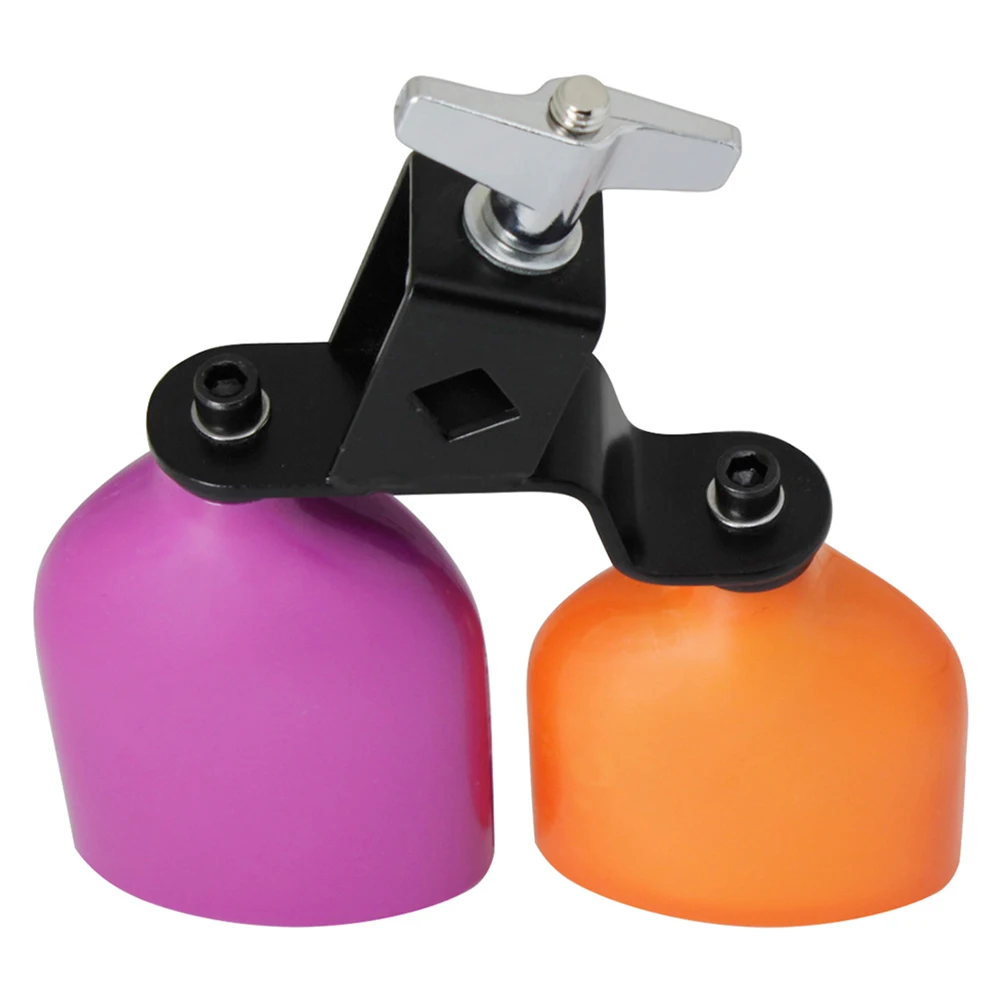 

Percussion Muyu Cowbell Drum Kit Accessory High Low Tone Block Drum Durable Material Clear Sound Children Music Toy