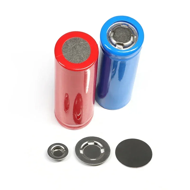 18650 Battery Spot Welding Cap Alternative Electrode Accessories Lithium Positive Spot Welding Tip Caps Negative Flat Gasket