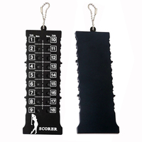 18 Hole Golf Stroke Putt Score Count Golf Score Indicator With Key Chain Golf Counter Golf Accessories