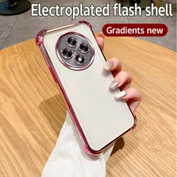 For Xiaomi Poco C75 Case Poco C75 Phone Cover POCO C75 Phone Case Soft Bumper Shockproof Protect Cover Clear electroplate
