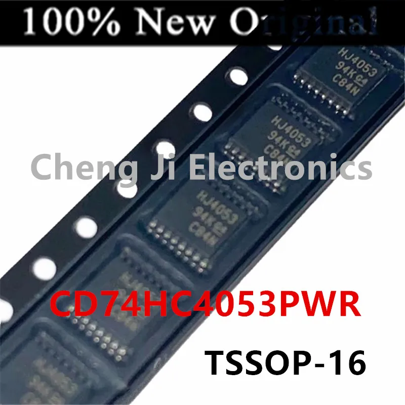 10PCS/Lot   CD74HC4053PWR   HJ4053 、CD74HC4052PWR  HJ4052 、CD74HC4060PWR  HJ4060   New original analog multiplexer chip