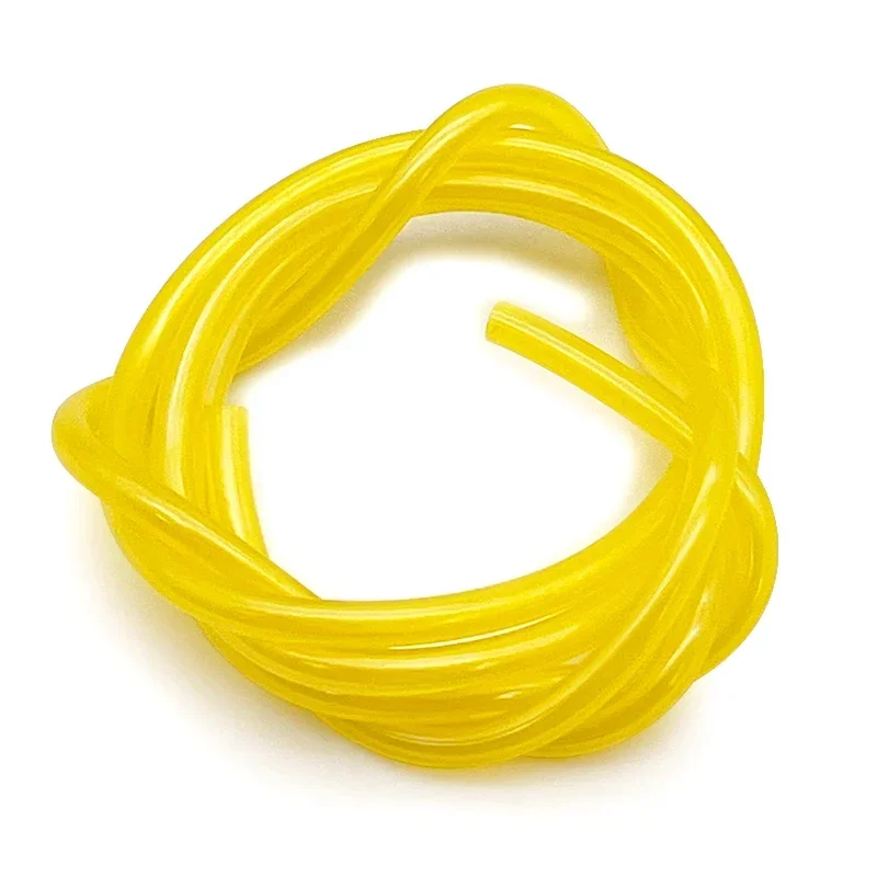 Mangueira de Combustível para Roçadeira a Gasolina e Aparador de Grama - Acessório com Diâmetro Interno de 2,5mm e Diâmetro Externo de 5mm