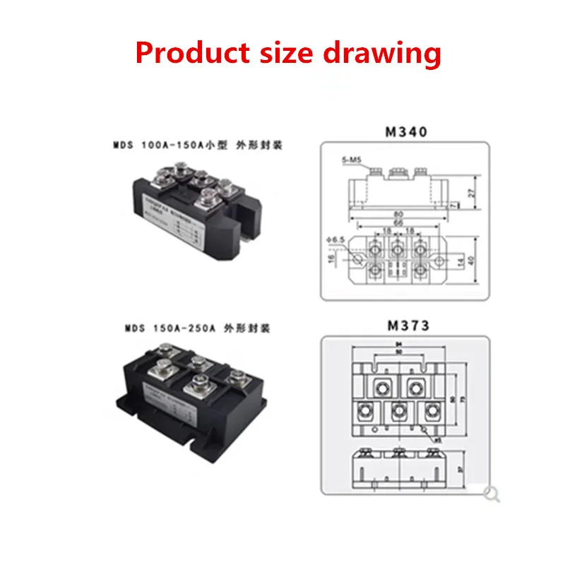 1Pcs 100%New MDS500A-16 MDS600A-16 MDS800A-16 MDS400A-16 MDS500A1600V MDS400A1600 MDS600A1600V MDS800A1600V Spot