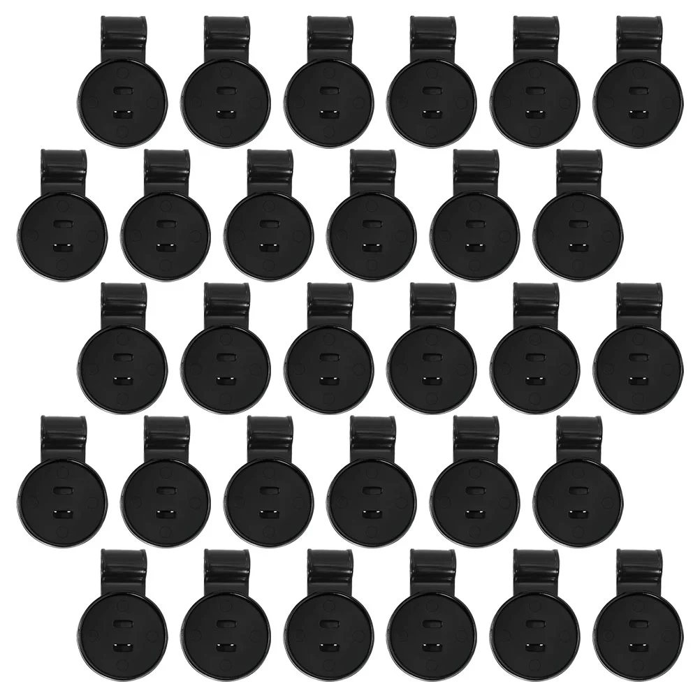 

100 Pcs Plant Shade Net Clip Garden Clips for Netting Plastic Sunshade Cloth Greenhouse Black Cover Outdoor