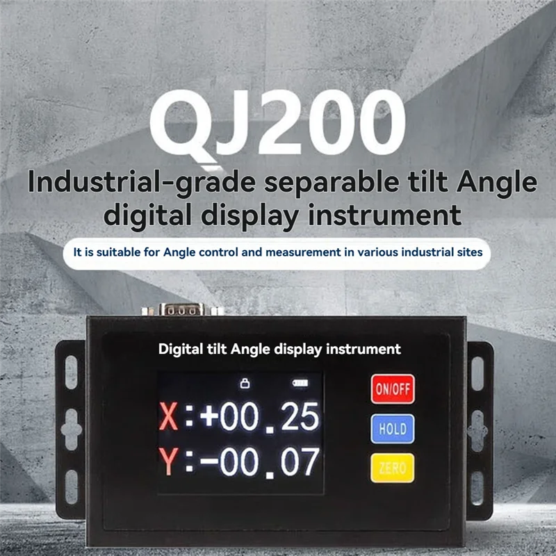 A95I-Cyfrowy ręczny miernik kąta, rozdzielny, precyzyjny inklinometr, trójwymiarowy 0 ° -60 °   Pomiar Wyświetlacz Instrument