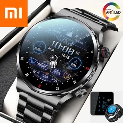 Xiaomi-reloj inteligente para hombre, pulsera deportiva con pantalla completa, resistente al agua, ECG, Monitor de salud, llamadas, Bluetooth, NFC, para IOS y Android