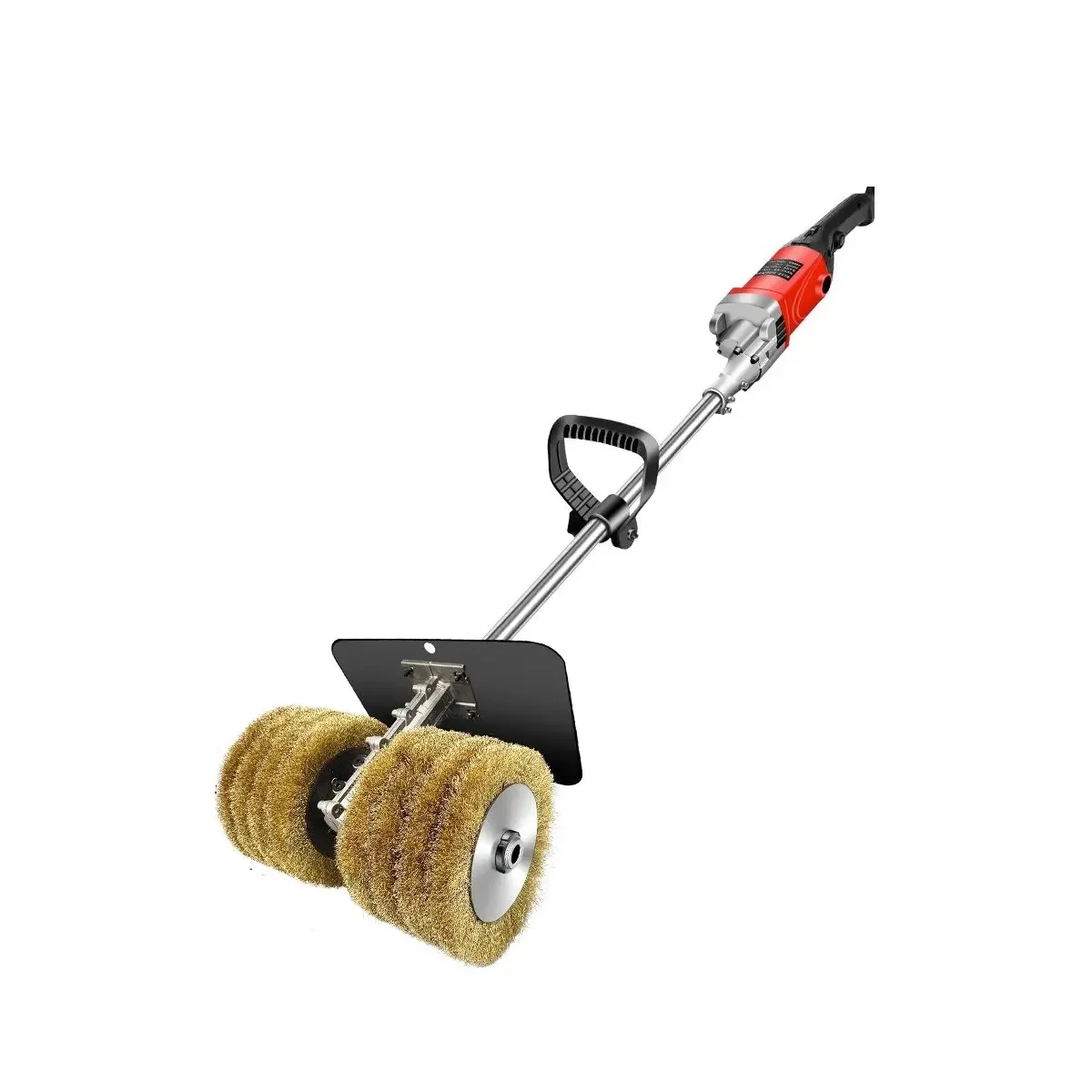 AC220V 2000W handheld extended electric steel wire polishing and grinding machine for metal rust removal,floor cleaning, 9-speed