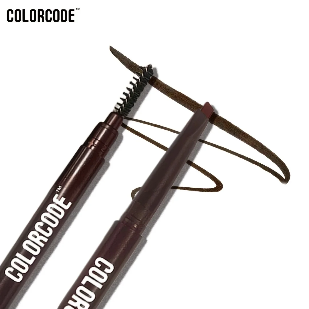 Colorcode Waterproof fijn wenkbrauwpotlood, bestand tegen vlekken en vervagen voor een natuurlijke look.