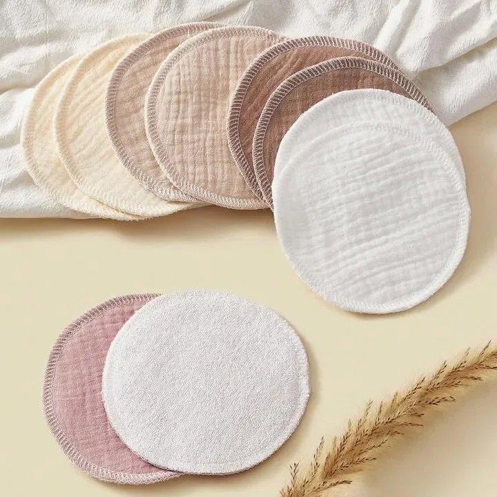 

Hot-selling Reusable Anti-spill Pad, Three-layer Cotton Yarn Leak-proof Milk, Skin-friendly Washable Milk Sticker