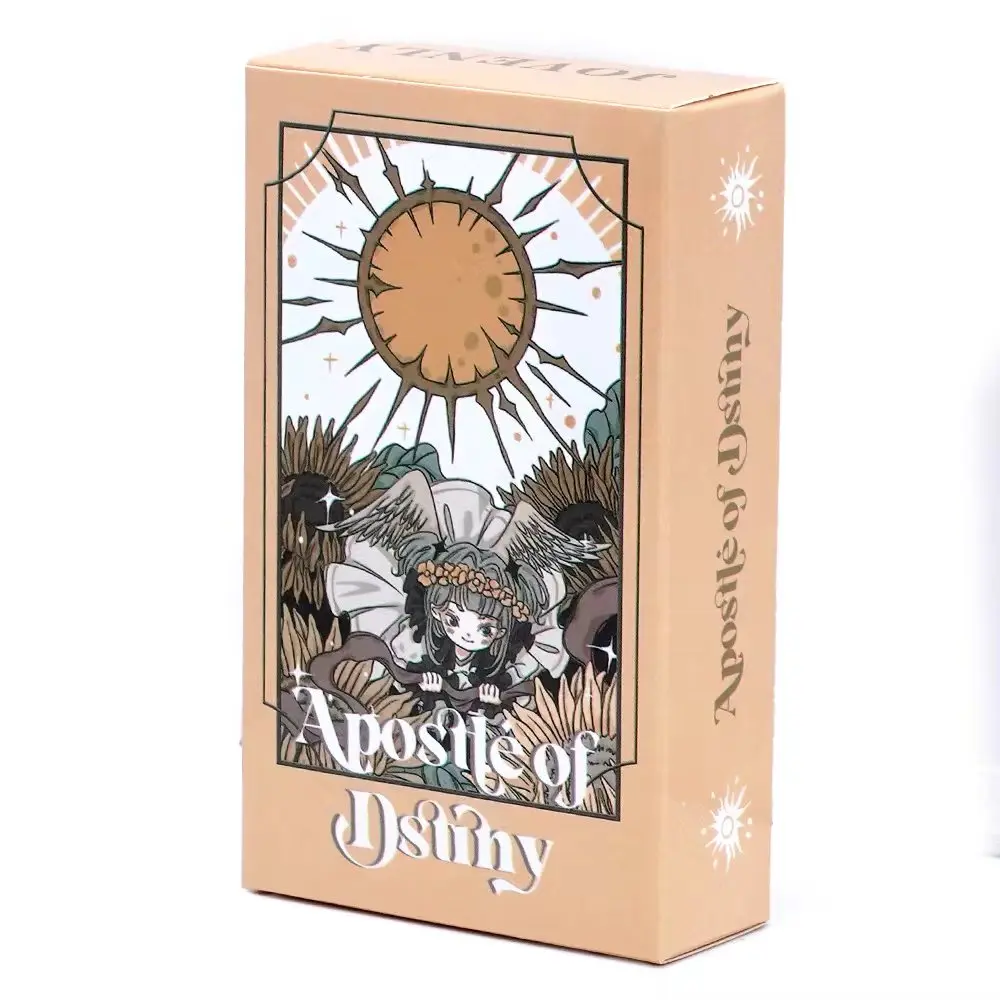 

Новейшие 78 шт. карты Apostle of Destiny, колода Таро, мультяшные карты Таро на основе оригинальной системы Райдера Уэйта, семейная вечеринка, игра