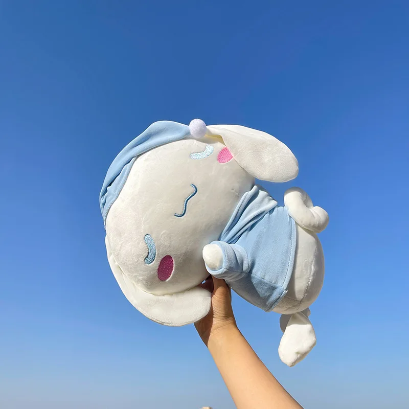 39/79cm Sanrio Kawaii Sleeping Series Cinnamonroll Melody Kuromi Doll Pillow Toy Anime Sweet Lovelycartoon Cute Soft Kids Gift