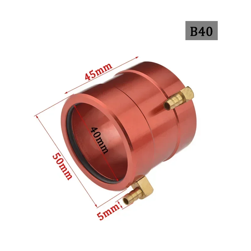 RC Boot Goede Kwaliteit Aluminium CNC Marine Motor Waterkoeling Jas voor RC Boot B20/B36/B40 ID 20/36/40mm Borstelloze Motor