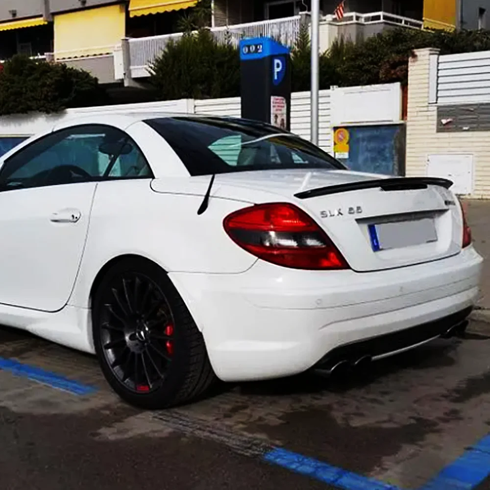 2004-2010 메르세데스 벤츠 SLK R171 SLK200 SLK280 SLK300 SLK350 SLK35 SLK55 리어 트렁크 리드 스포일러 윙 자동차 액세서리 ﻿ 부품 썸네일 2