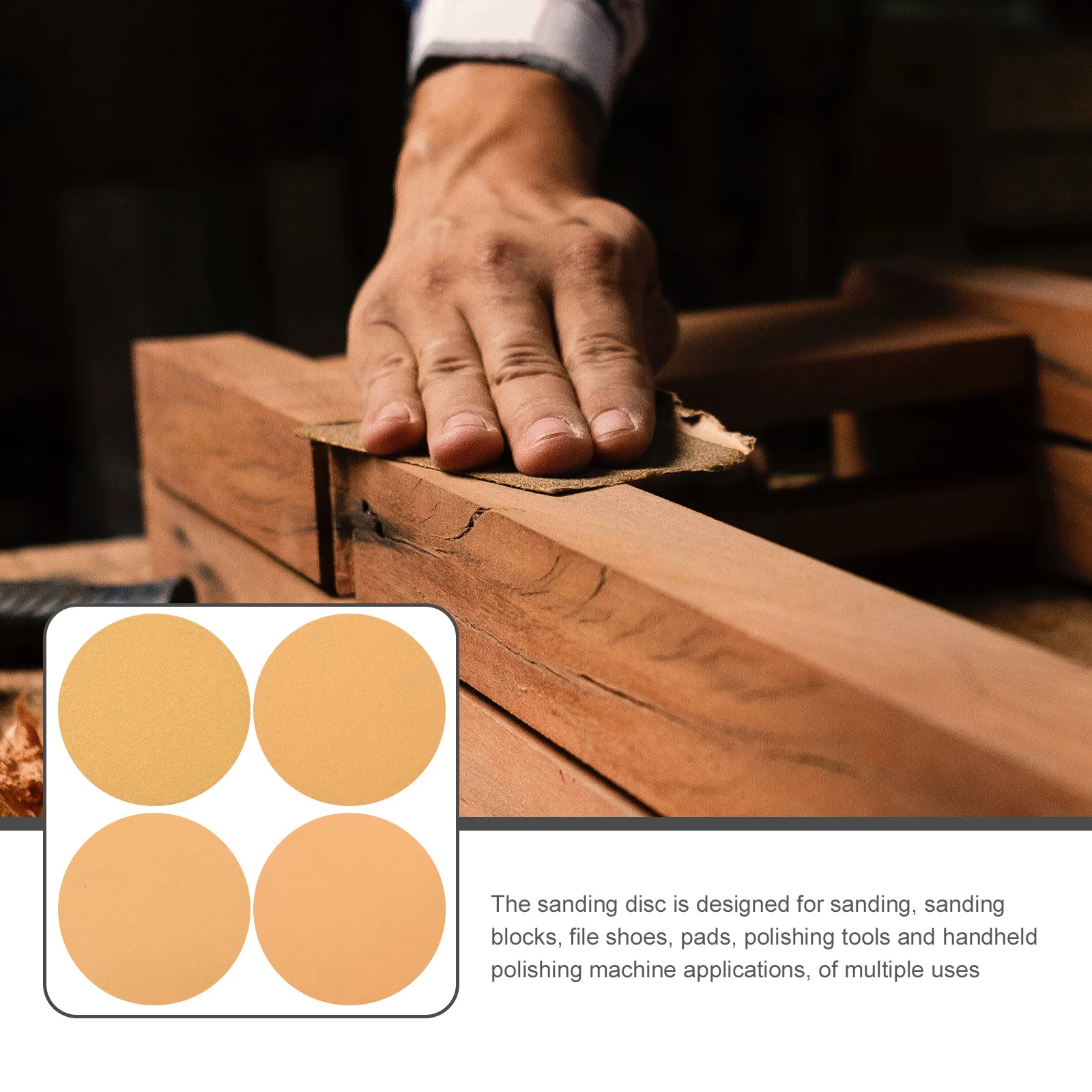 40 قطعة أقراص الصنفرة ورق الصنفرة المستديرة ذاتية اللصق للخشب والأثاث المعدني تلميع أداة تجليخ تشكيلة الحصباء الجميلة
