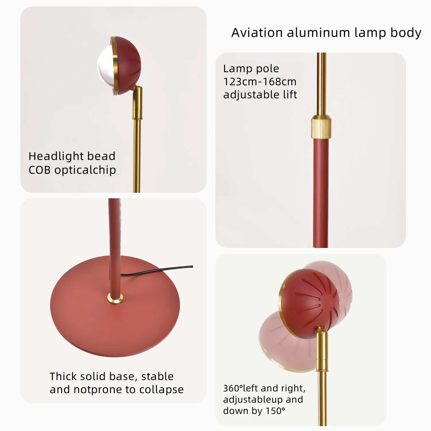 Modern Sense Living Room Floor Lamp Sofa Side Atmosphere Projection Lamp Decoration Standing Lamp Bedside Eye Protection Light