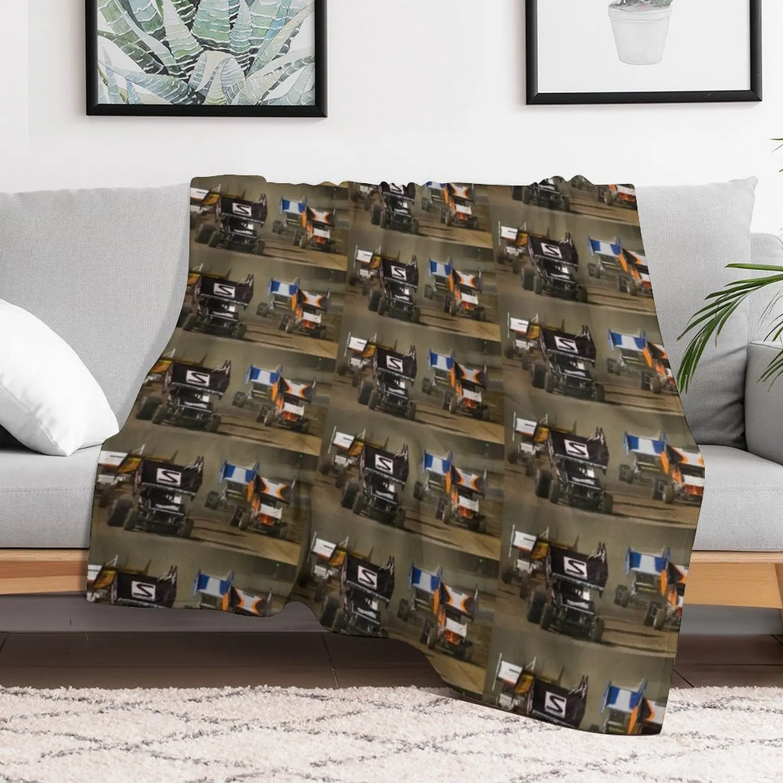 Speedway racing Throw Blanket Luxury St for babies decorative Blankets