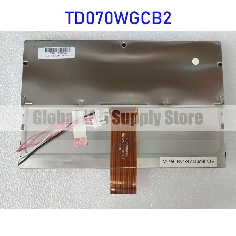 TD070WGCB2 7.0 Inch Original LCD Display Screen Panel for TOPPOLY Brand New and Fast Shipping 100% Tested