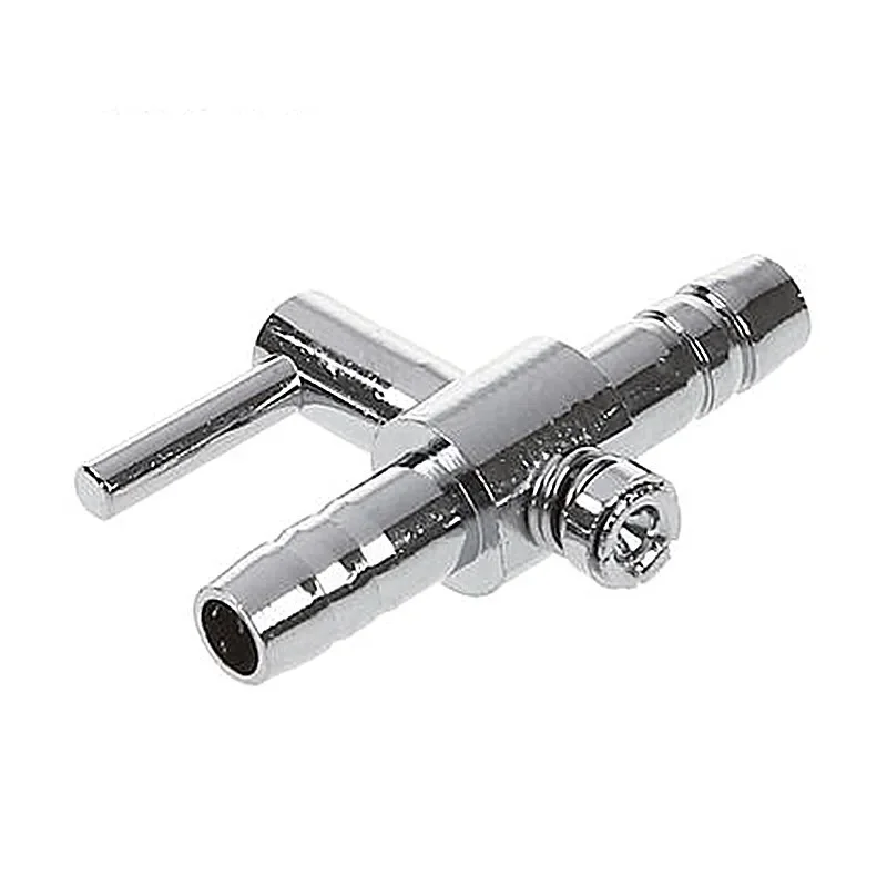 6pcs Stainless Steel Aquarium Tank Air Pump Air Flow Tube Pipe Line Control Valve Air Pump Accessories Wholesale Fish Tank