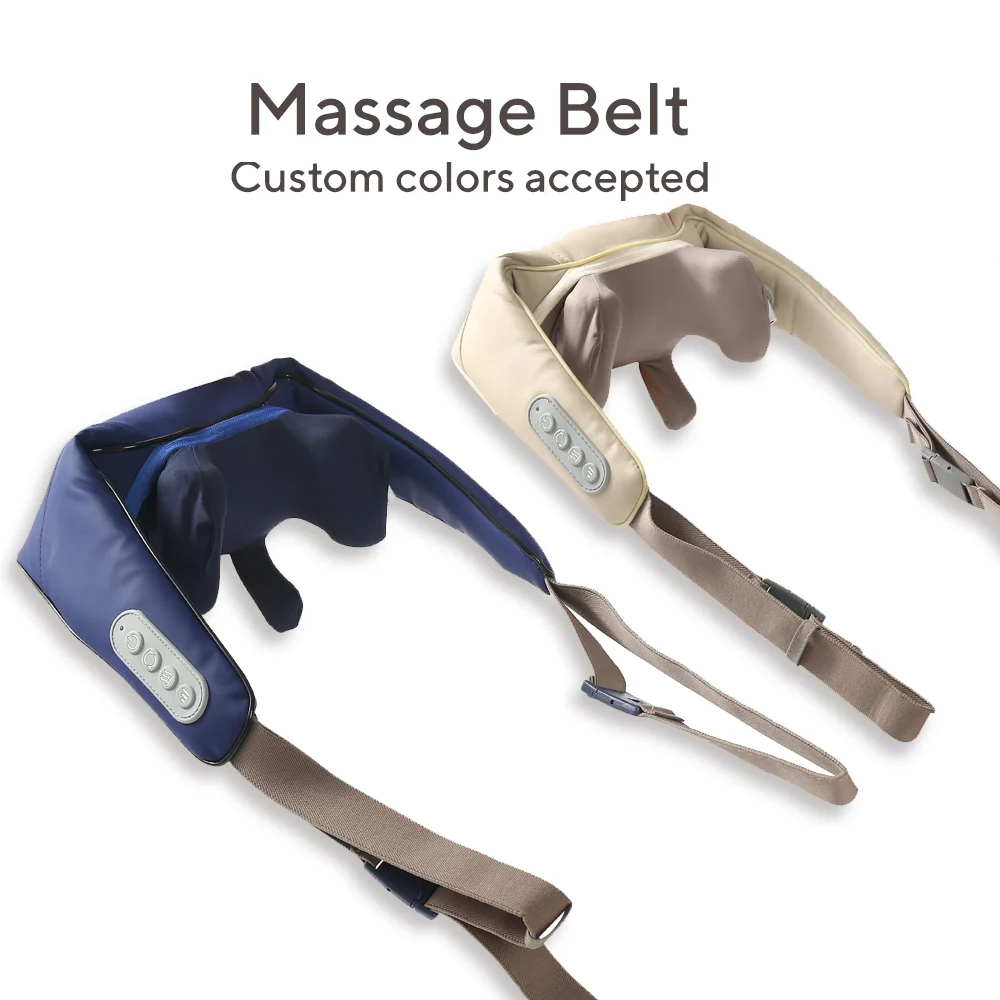 

Portable Smart Electric Rechargeable Vibration Neck and Shoulder Stretch Massager Pillow Shoulder Pain Relief