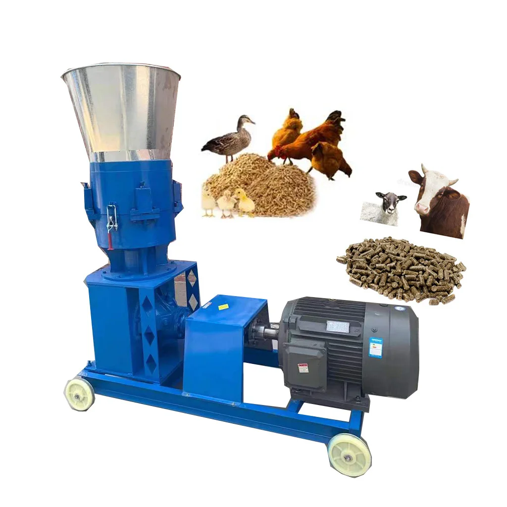 

Feed Processing Machines Pellet Machines for Animal Feed HJ-KL300 Poultry Chicken Fish Feed Pellet Making Machine