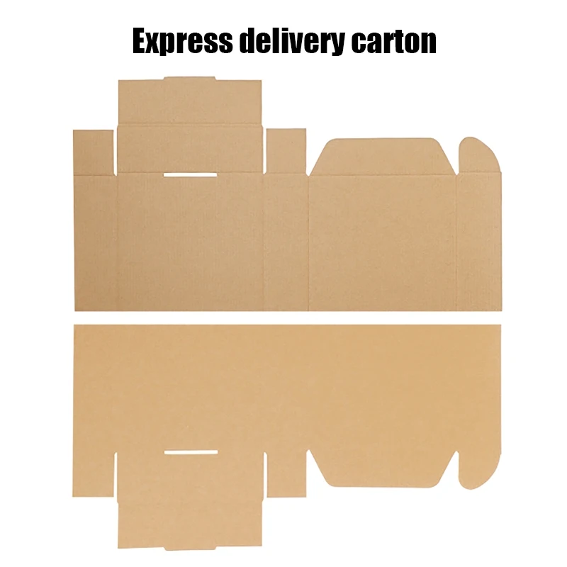 صندوق تغليف الحلوى من ورق الكرافت البني 20 قطعة صندوق هدايا شحن بسكويت عيد الميلاد هدايا الزفاف لتغليف الصابون المصنوع يدويًا للضيوف #3