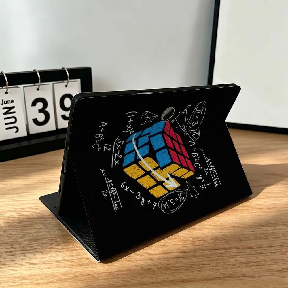 Math Cubo Creativity Gift For OPPO VIVO IQOO OnePlus Realme Infinix Pad Pro 13 12.1 11.61 11.4 11 inch Tablet Case