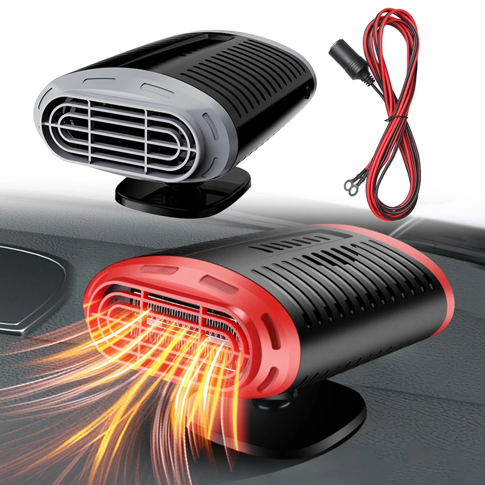 Car Heating Fan Defogger Defroster Demister Portable Electric Car Heater 12V ABS 150W 8784A Heater Current Limiting Wire