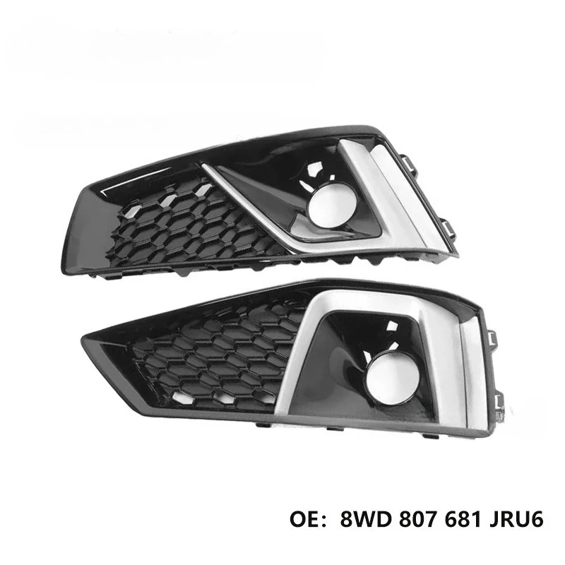 

Applicable To AduA4L Sports Model, Lower Middle Net L Left, Fog Light Frame Front Bar Lower Net Grille 8WD807681JRU6