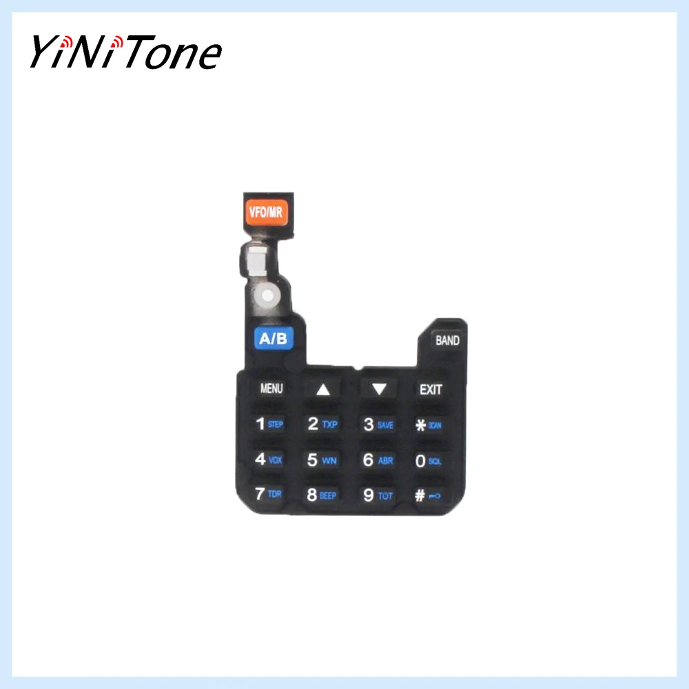Numeric Keypad Keyboard for Baofeng UV-5R, UV-5RA, UV-5RC, UV-5RE Walkie Talkies - Durable Replacement, Easy Install