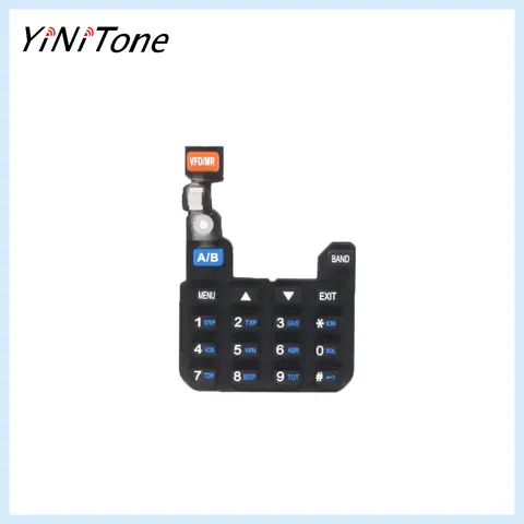 Numeric Keypad Keyboard for Baofeng UV-5R, UV-5RA, UV-5RC, UV-5RE Walkie Talkies - Durable Replacement, Easy Install