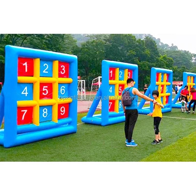 Best Quality Team Building Shooting Games Inflatable table Dart Board Soccer football game soccer inflatable football game