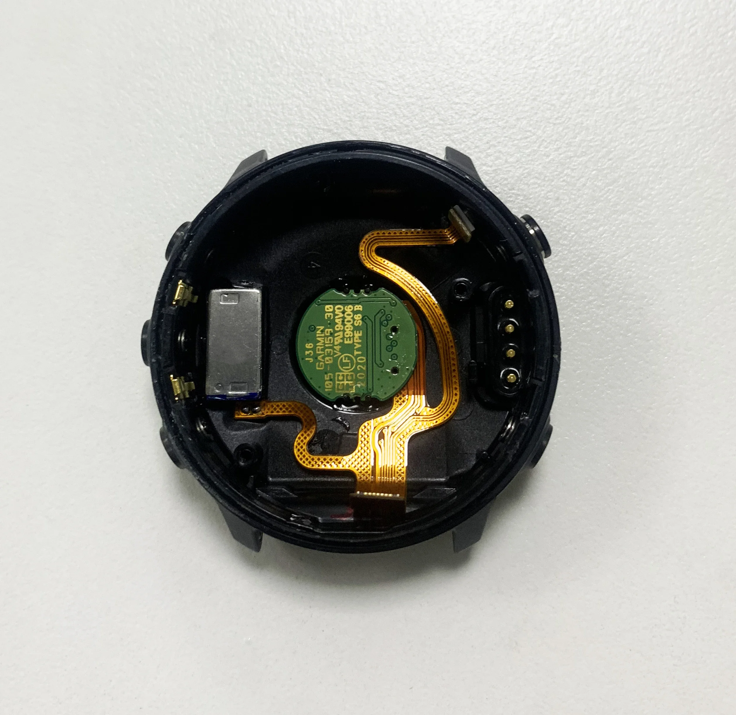 Imagem -03 - Capa Traseira para Garmin Forerunner 645 Forerunner645 Música Gps Smart sem Bateria sem Reparo do Sensor