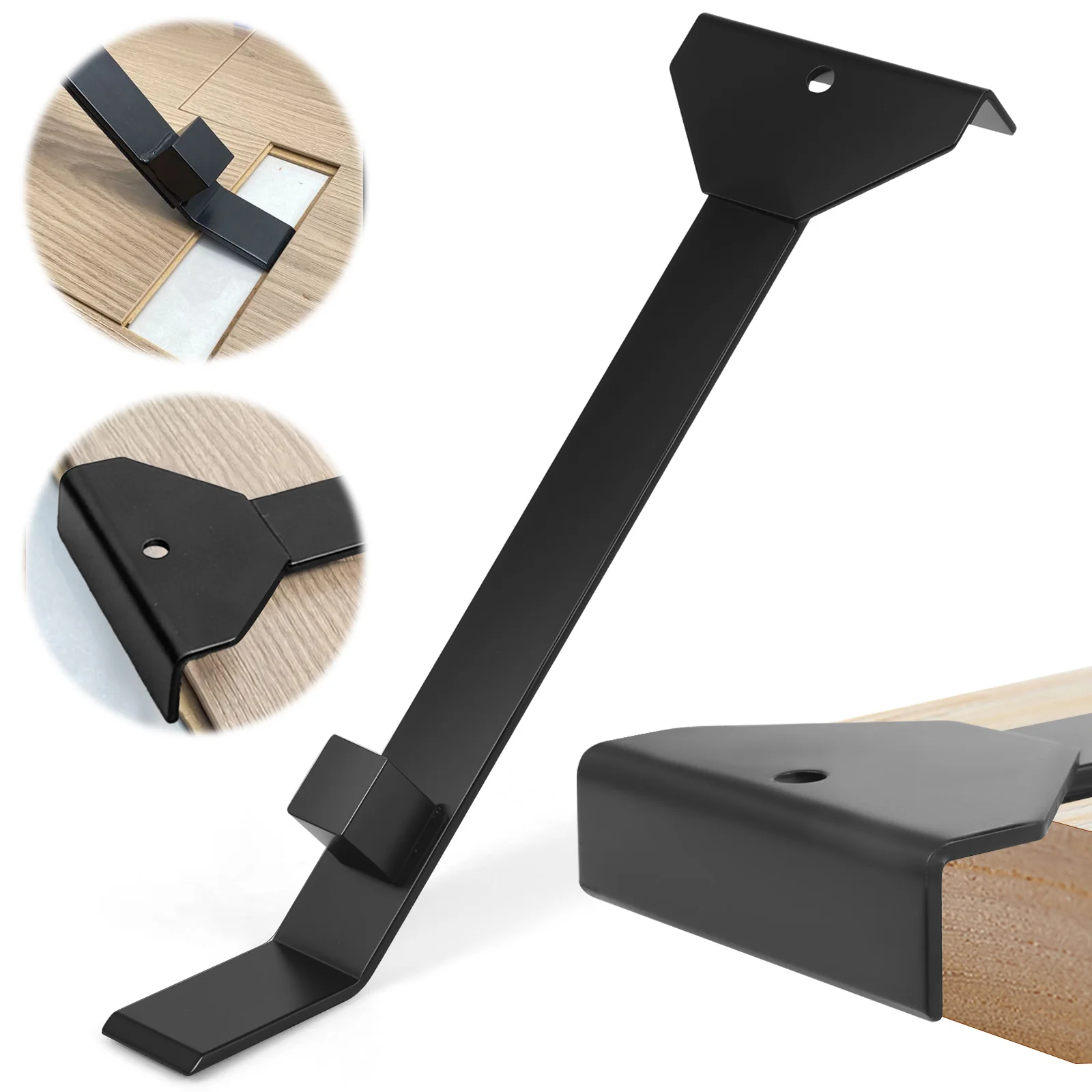 Multi-purpose Pull Bar and Pry Bar A3 Steel Heavy Duty Pull Bar Flooring Tool for Wood Floor Vinyl Plank LVT/SPC and Solid Floor
