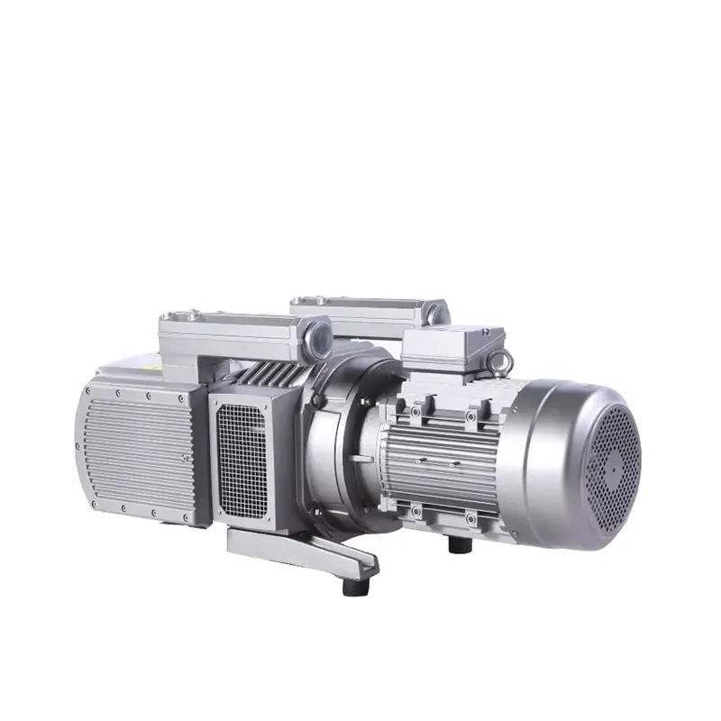 7.5HP 5.5Kw 10HP 7.5Kw Dry Rotary Vane Oil-less Vacuum Pumps -80Kpa 200mbar Oil-free Dry Running Air Pump