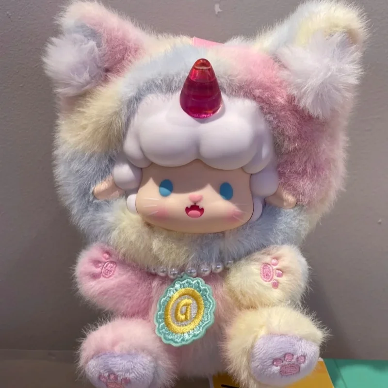 

Original Blind Box Rolled Up Money Cat Candy House Series Mystery Box Soft Toy Mascot Doll Pendant Toy Birthday Surprise Gift