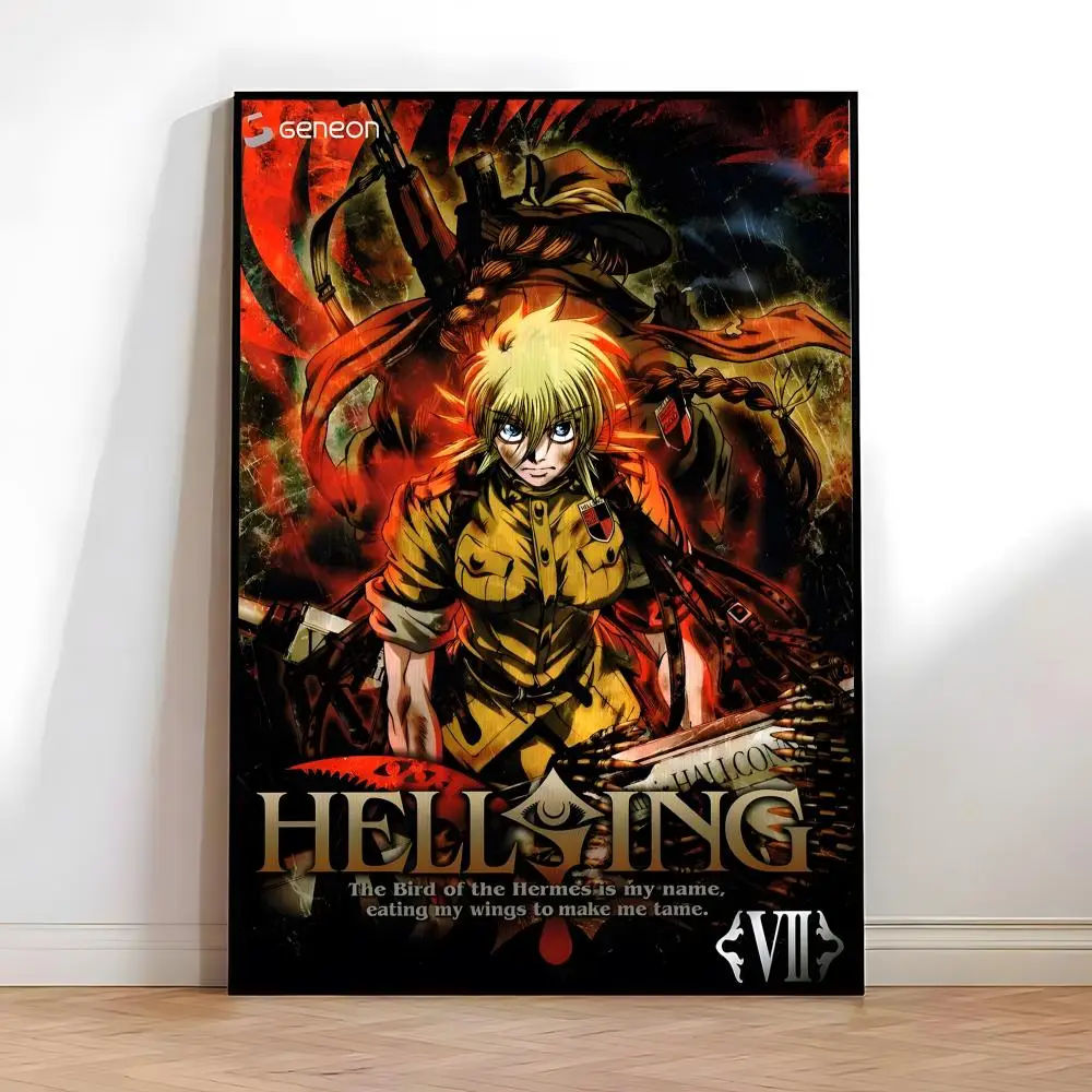 H-Hellsing Poster Hochwertige Vintage-Drucke und Poster für Zuhause, Bar, Café, ästhetische Wandkunst. – Detail 17