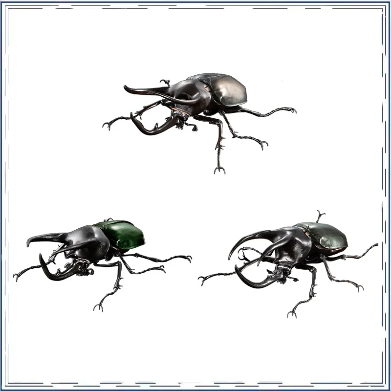 

BANDAI Biology Illustrated Guide Chalcosoma Atlas Simulation Insects Series Desktop Collectible Toy Ornament