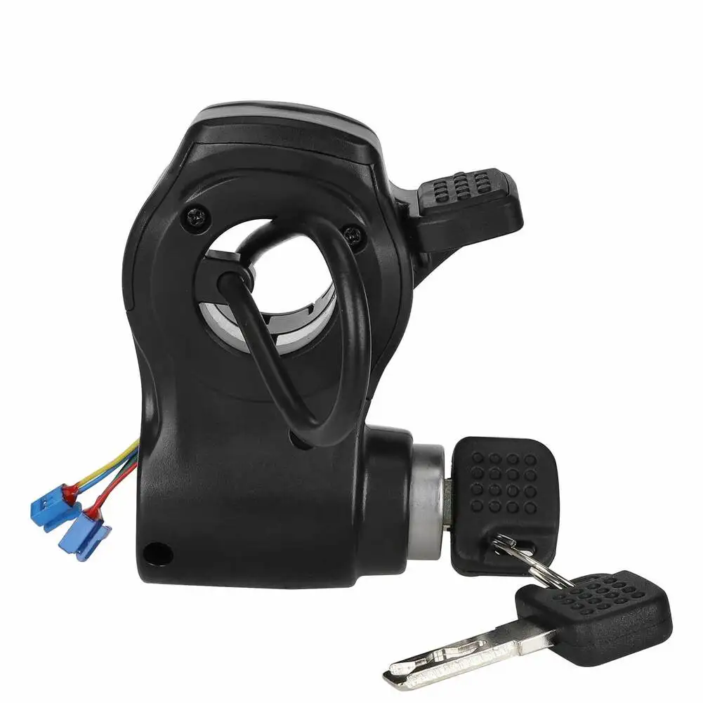 

Black Throttle Switch Lock Enhanced Control For Scooters Acceleration Control Throttle Control Long-lasting Durability
